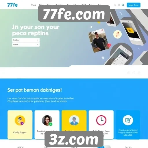 Exploração das funcionalidades do site 77fe.com